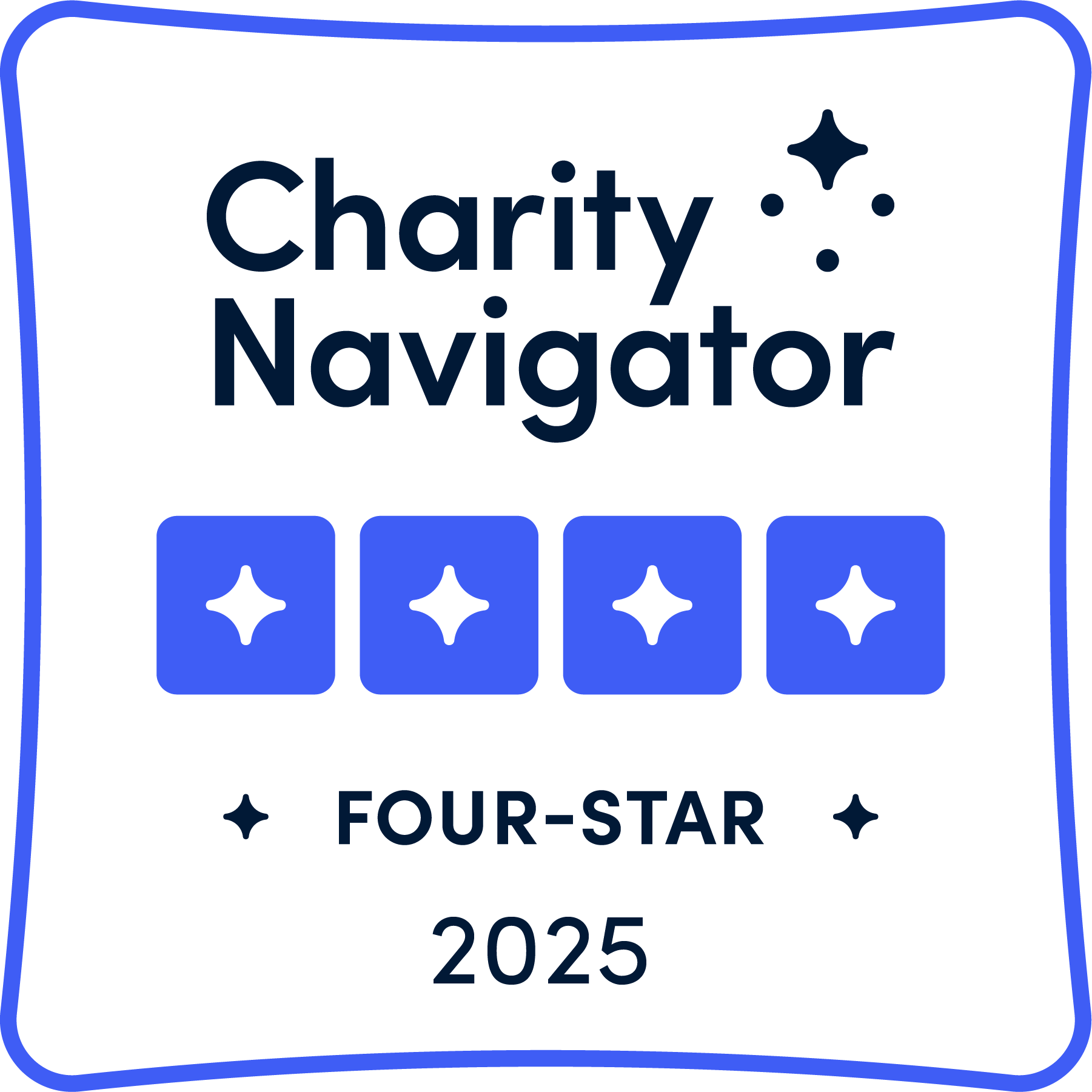 4-Star Rating - Charity Navigator
