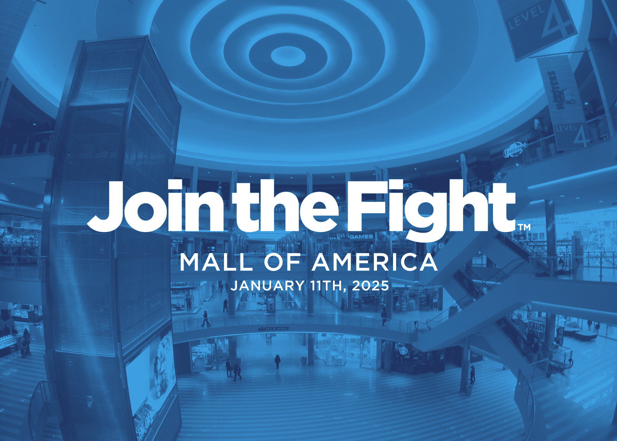 Mall of America Join the Fight Jan 11th